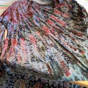 Burn out fabric